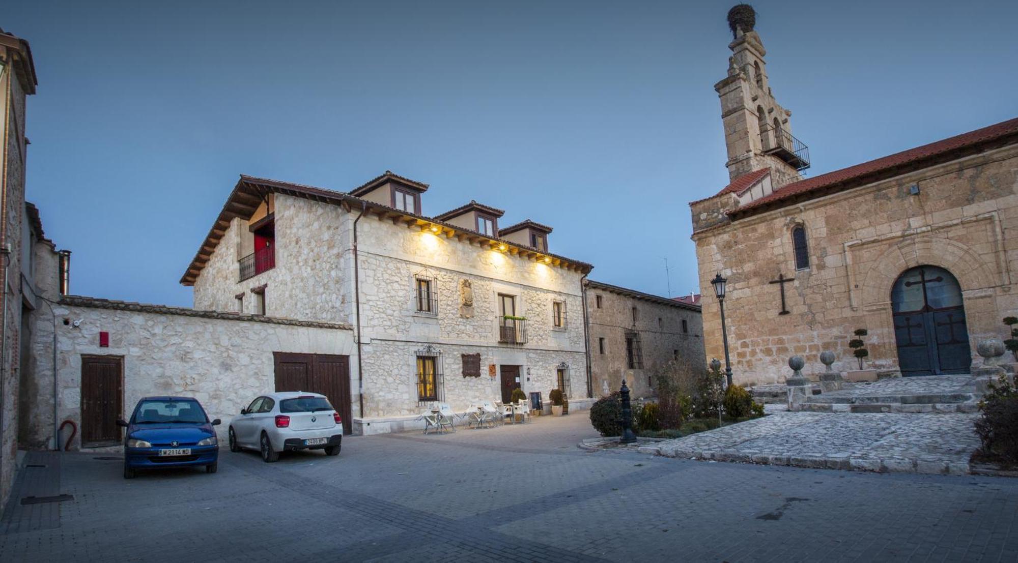Hotel Rural Restaurante Las Baronas Santa Cruz de la Salceda Екстер'єр фото